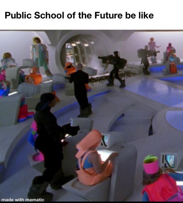 public school - meme