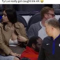 Ty Lue looking at titties