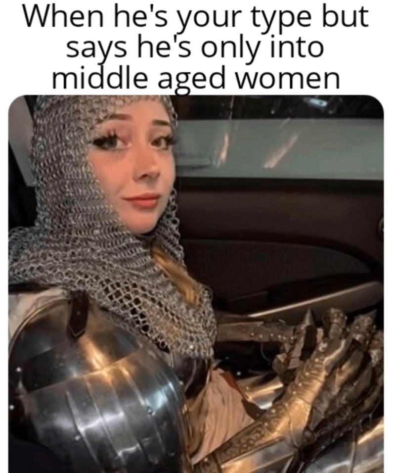 Middle aged women meme