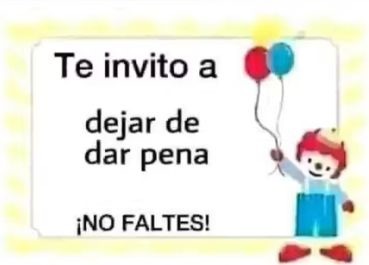Estás invitado!!! - meme
