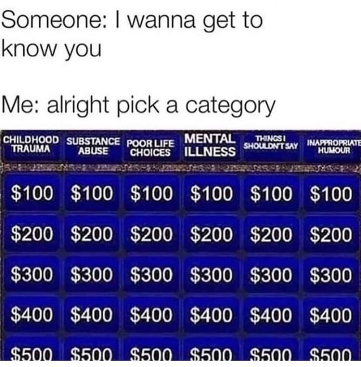 Pick a category! - meme