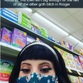 Sexy goth girl fight