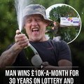 Man quits job after winning 10k a month for lottery