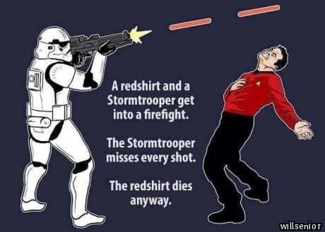 Star Wars v. Star Trek - meme