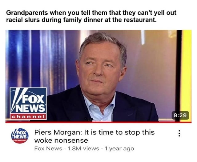 Woke nonsense - meme