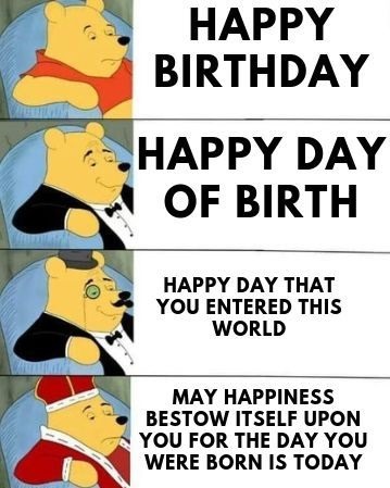 Happy Birthday - meme