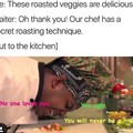 Black chefs roast the best vegs