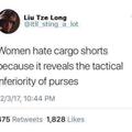 Why women hate cargo shorts