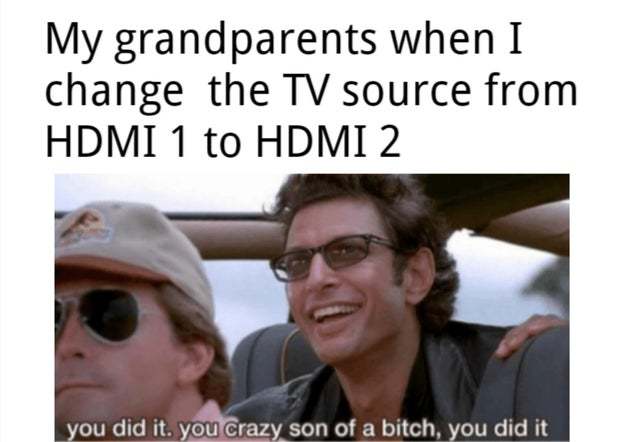 I can fix your TV - meme
