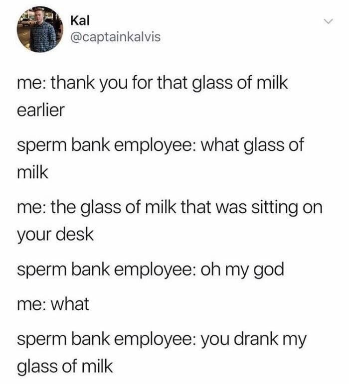 sperm bank - meme