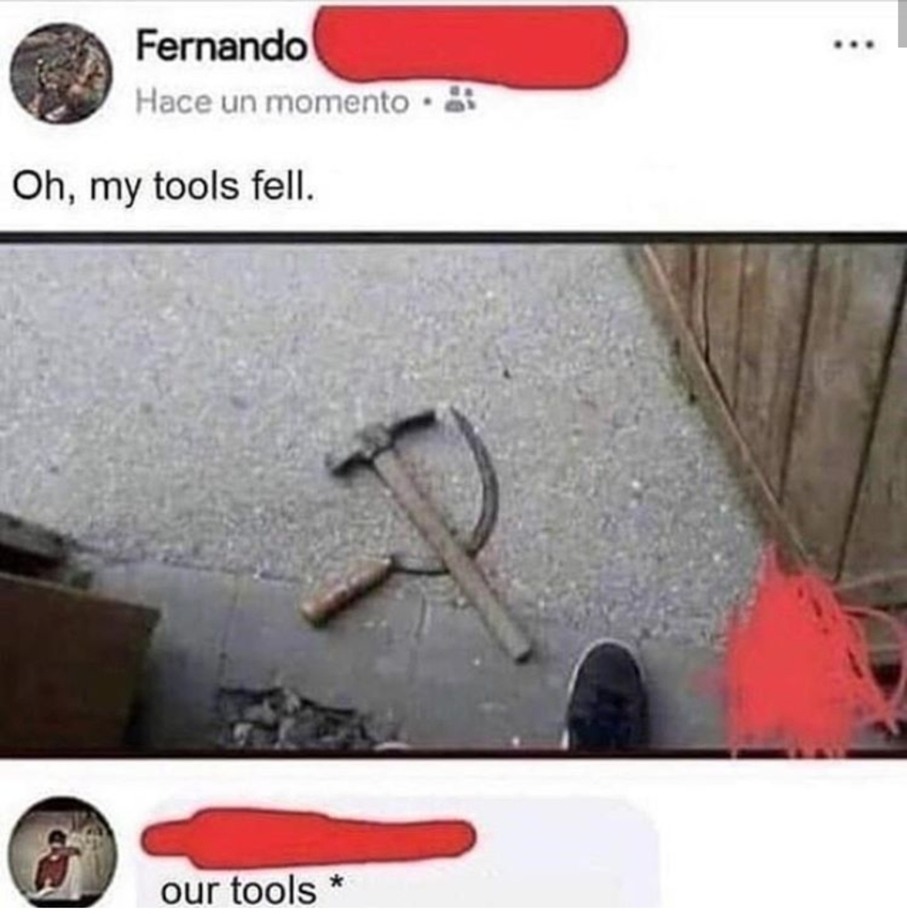 O U R  tools - meme