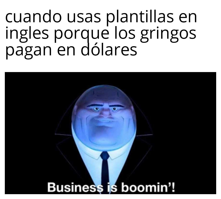 Sorry tommy this is a business - meme