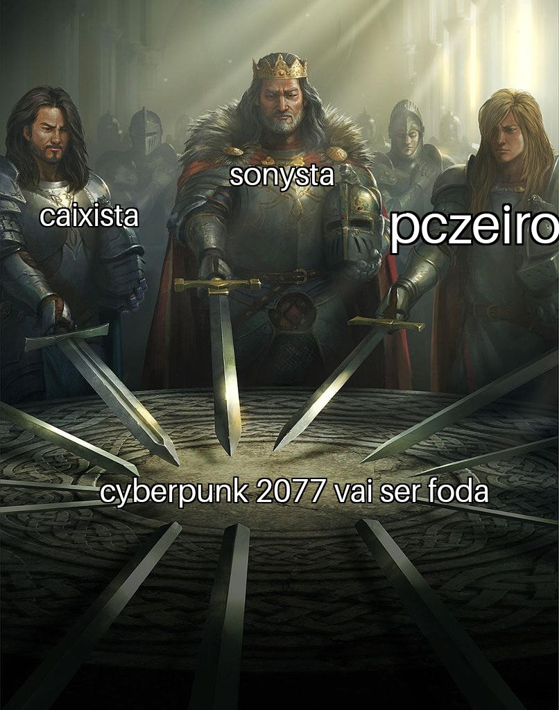 Só falta lançar logo saporra - meme