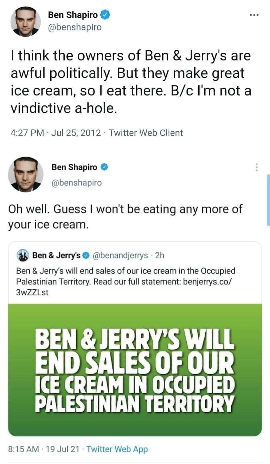 so which is it Ben? - meme