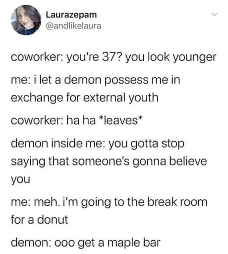 Coworkers conversation - meme