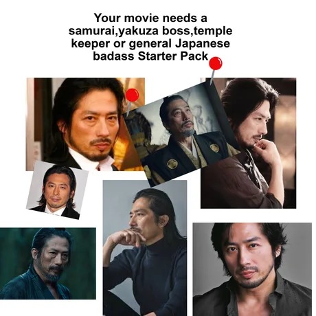 Yakuza samurai actor - meme