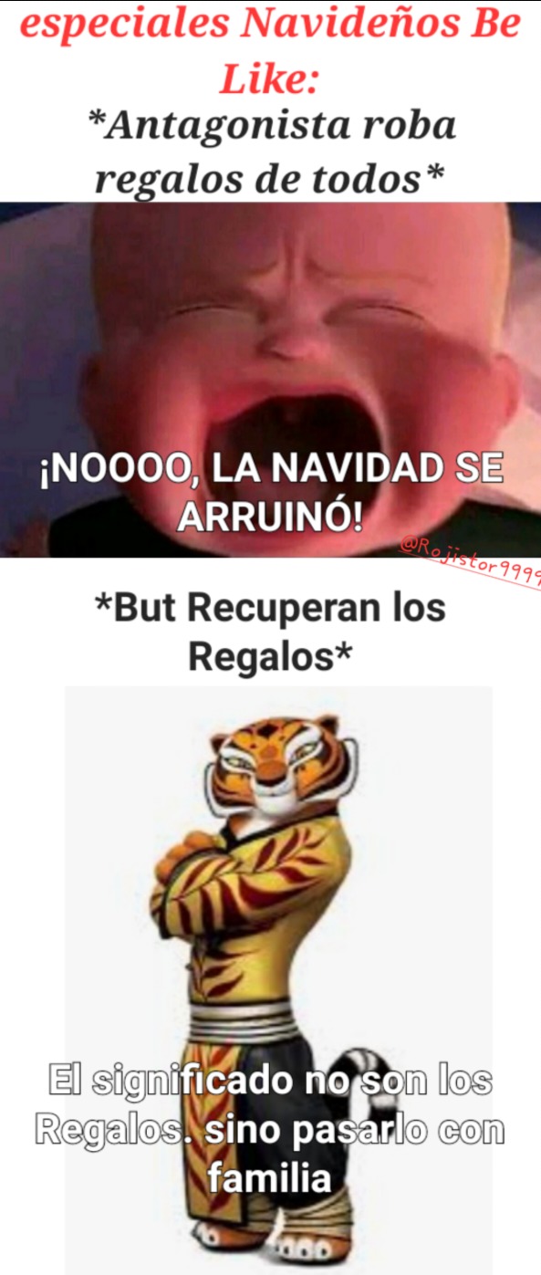Episodios Navideños Be Like - meme