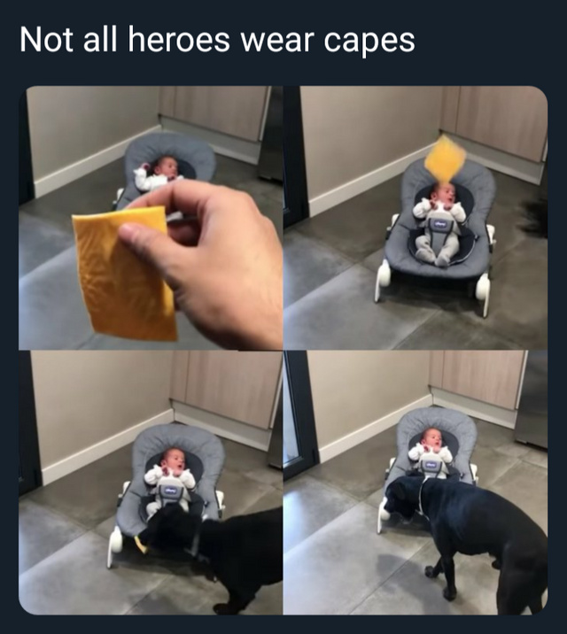 Not all hearoes wear capes - meme