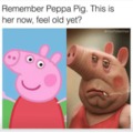 Peppa pig takes drugs