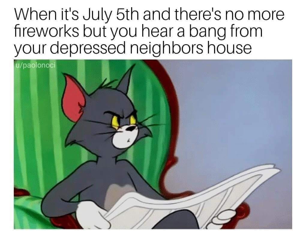 Depressed neighbor - meme