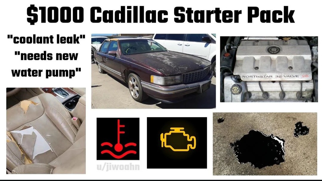 Northstar V8 was designed by Satan himself - meme