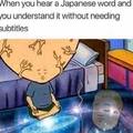 I speak a little bit Japanese