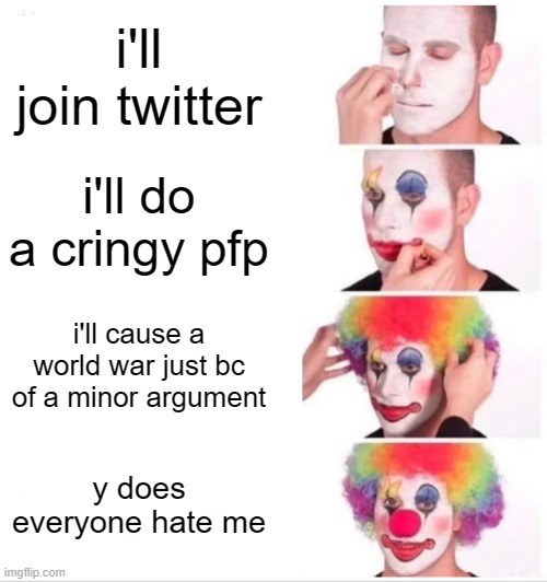 how to become a clown - meme