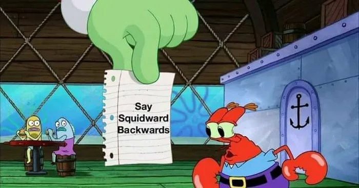 crazy squidward meme