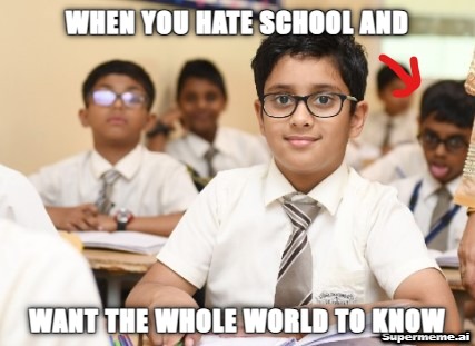 Found the pic on google, literally my old school, same as always - meme