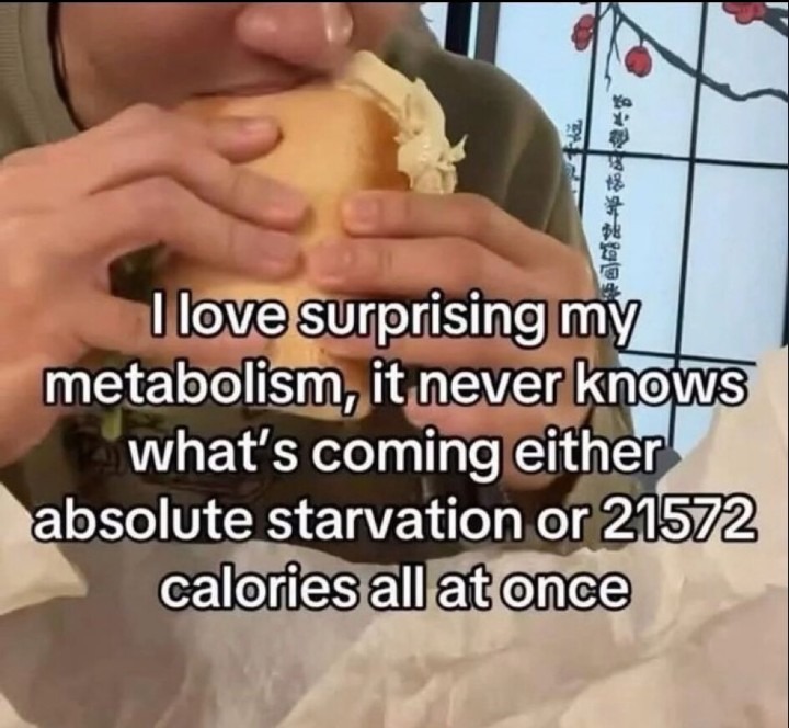 That's a lot of calories - meme