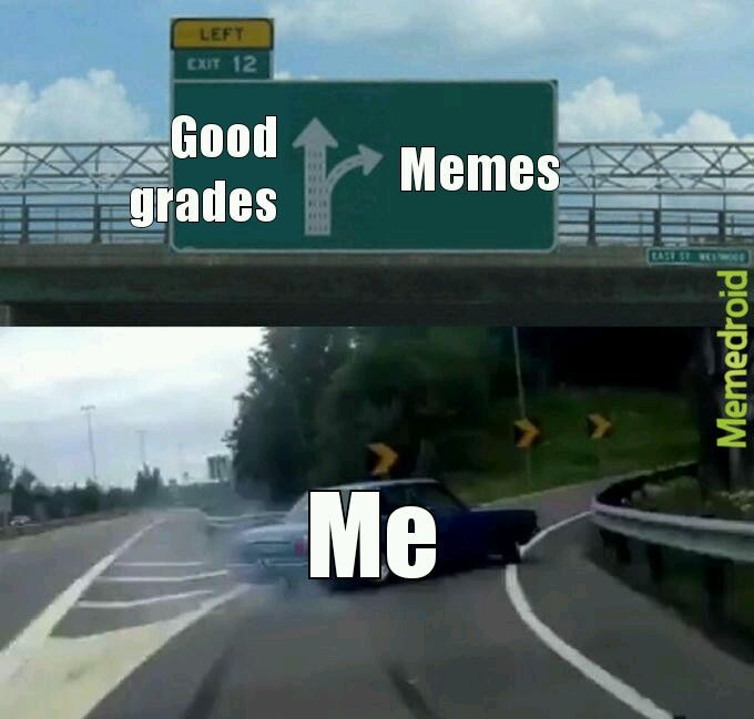 Memes are greater value then grades
