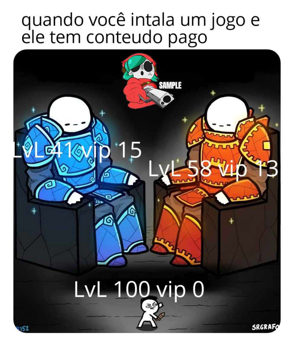 Pay to win e foda - meme