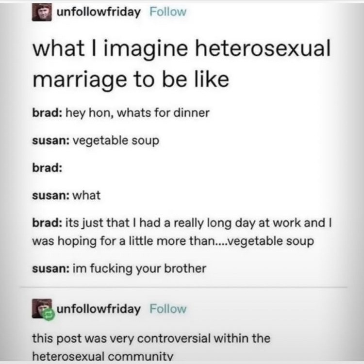 Heterosexual - meme