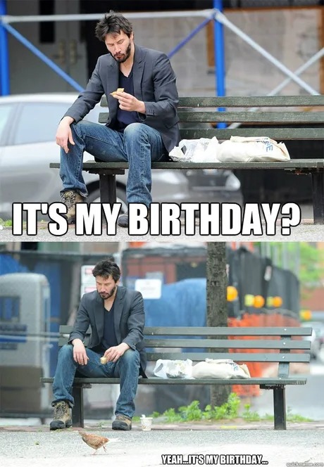 Keanu birthday meme