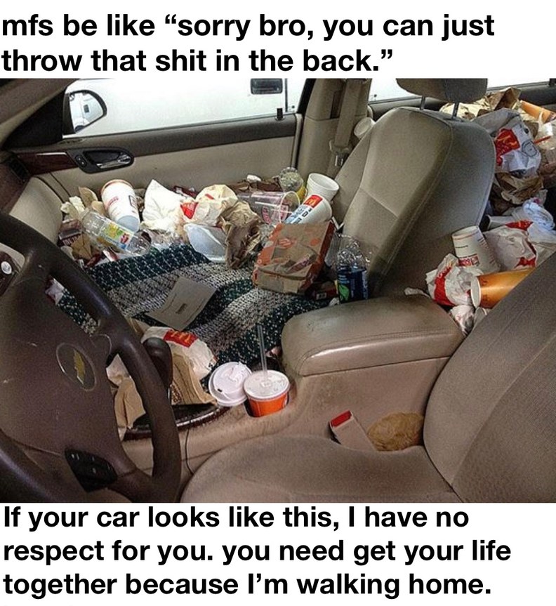 dirty car - meme