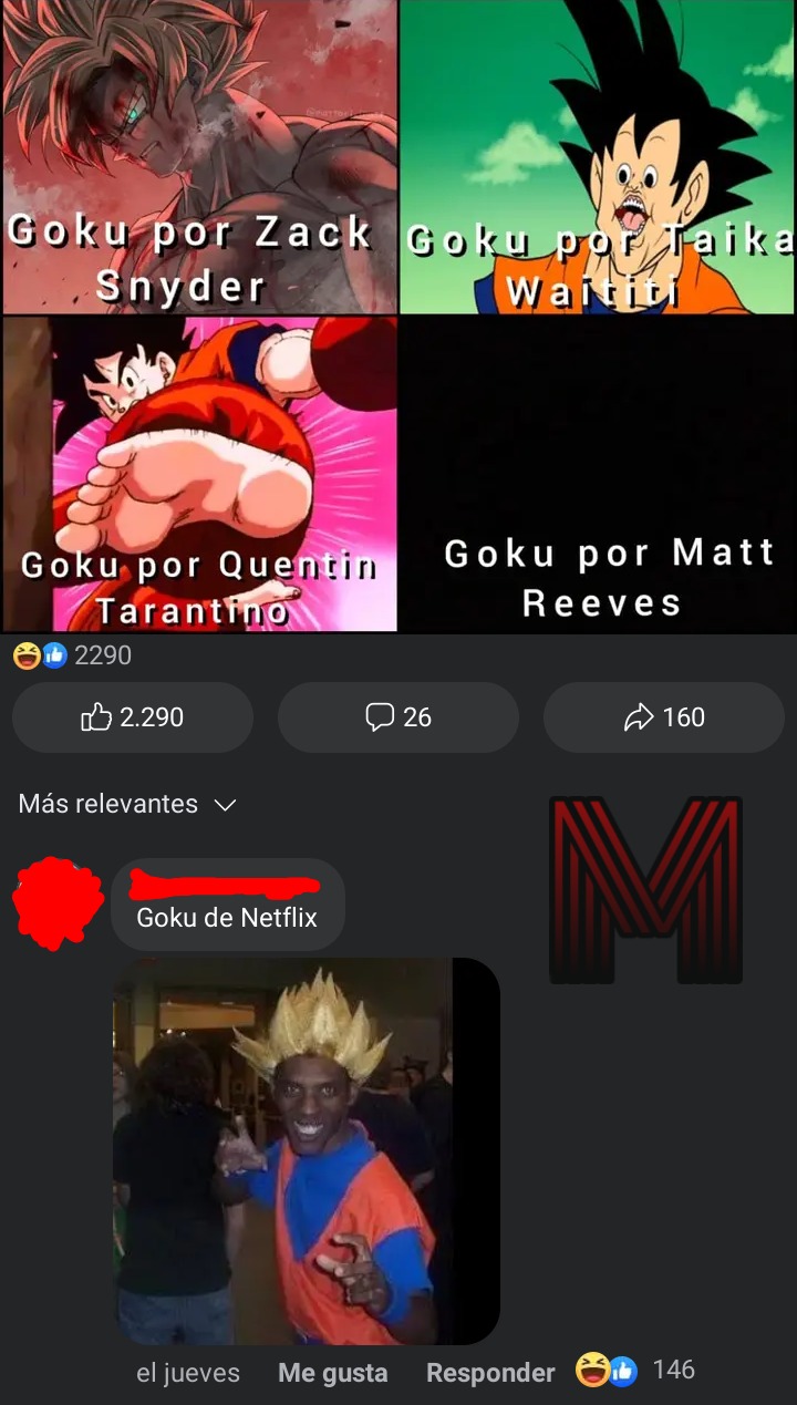 Black Goku - meme