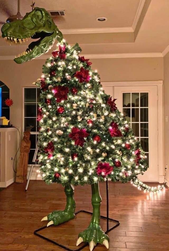 Just finished putting up the Tree Rex - meme