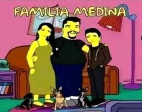 la familia Medina - meme