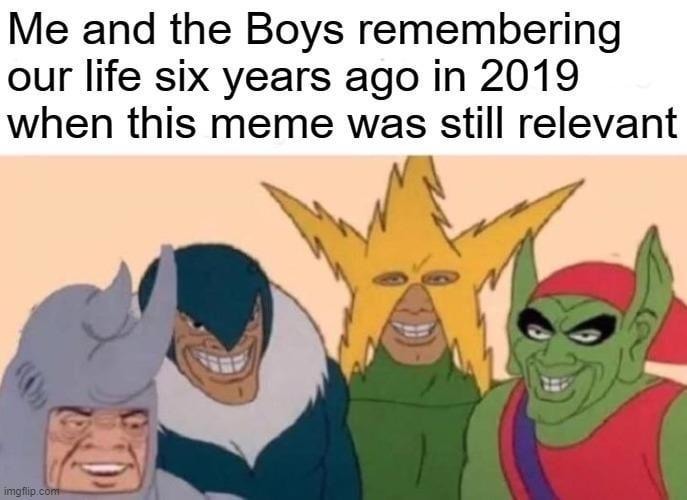 Reminiscing 2019 like it was the last normal era - meme