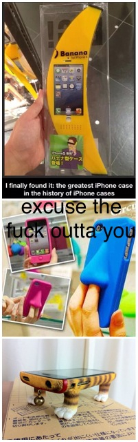Greatest iPhone case my ass! - meme