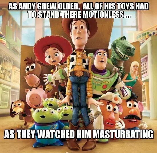The toys saw it all. - meme