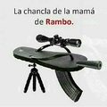 Por eso Rambo respeta a su madre