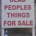I see dead people’s things for sale!