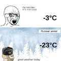 English vs Russian Winter