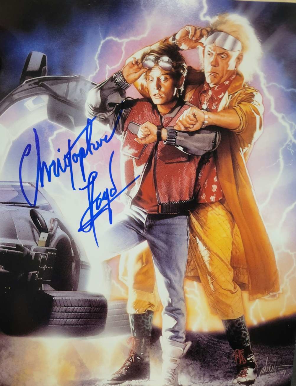 I can say 100%, Christopher Lloyd loves his fans. Such an awesome dude. - meme