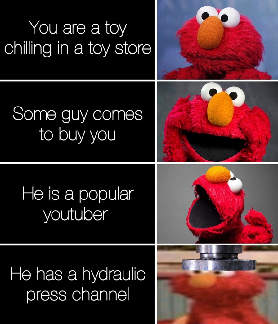 Lol. Elmo in trouble - meme