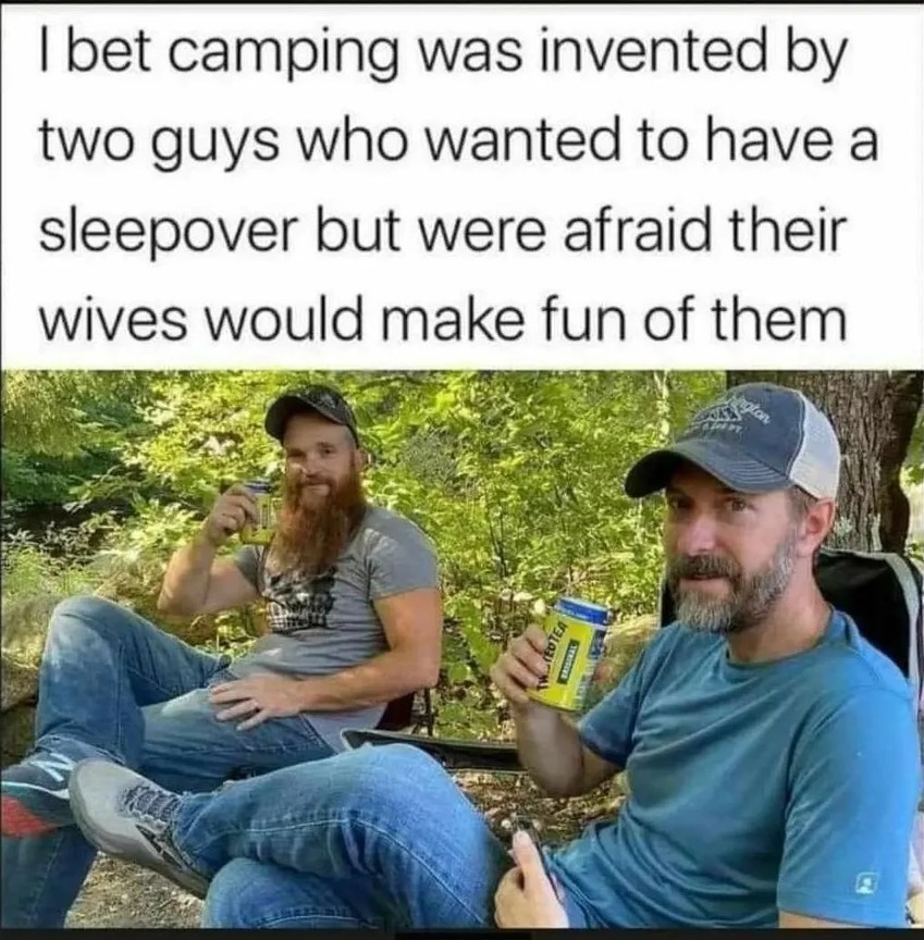 Camping - meme