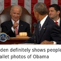 last comment gets to see Biden's wallet photos