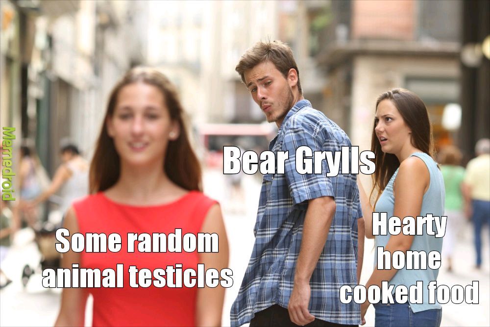Bear grylls - meme