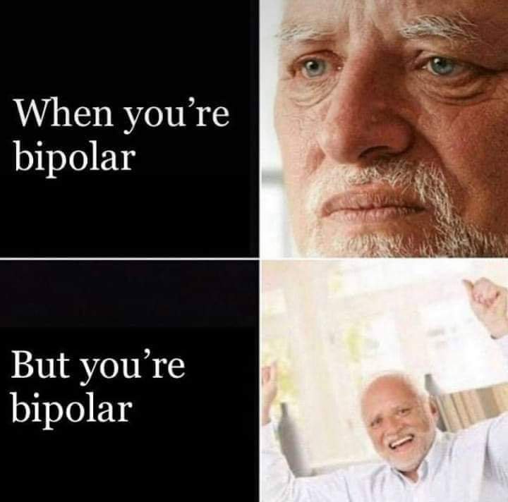 Mais je suis bipolaire - meme